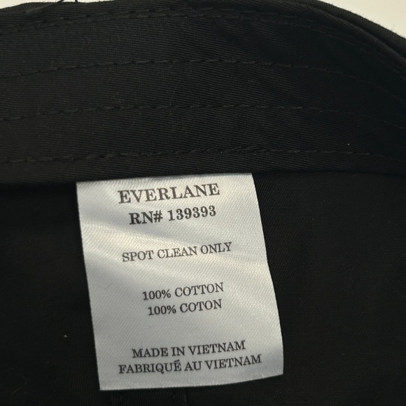 NWT Everlane The Baseball Cap Hat, Black - Picture 11 of 11